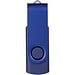 Rotate Metallic USB-Stick, blau, 2GB