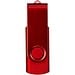 Rotate Metallic USB-Stick, rot, 2GB