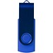 Rotate Metallic USB-Stick, royalblau, 64GB