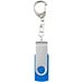 Rotate mit Schlüsselanhänger USB-Stick, mittelblau, 64GB