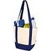 Sam 320 g/m² Mini-Tragetasche aus GRS recycelter Baumwolle, navy