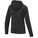 Sayan Kapuzenpullover mit halbem Reißverschluss für Damen, schwarz,  L