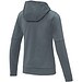 Sayan Kapuzenpullover mit halbem Reißverschluss für Damen, stahlgrau,  XL