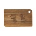 Schneidbrett Acacia 32x20 cm, natur