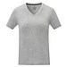 Somoto T-Shirt mit V-Ausschnitt für Damen, heather grau, S