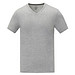 Somoto T-Shirt mit V-Ausschnitt für Herren, heather grau, L