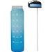 Sport-Trinkflasche HYDRO LEVEL,blau