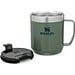 Stanley Everyday 350 ml Cam Becher aus Edelstahl, waldgrün