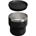 Stanley Stay Hot 295 ml Edelstahl isolierter, stapelbarer Camp Becher, schwarz