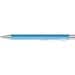 uma® Metall-Kugelschreiber Straight SI, blaue Mine, hellblau