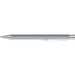 uma® Metall-Kugelschreiber Straight SI, blaue Mine, hellgrau