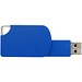 Swivel Square USB-Stick, blau, 1GB