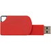 Swivel Square USB-Stick, rot, 2GB