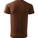 T-Shirt Herren Basic, 2XL, schokolade