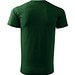 T-Shirt Herren Basic, S, flaschengrün