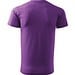 T-Shirt Herren Basic, S, lila