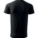 T-Shirt Herren Basic, S, schwarz