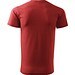 T-Shirt Herren Basic, S, weinrot
