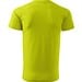 T-Shirt Herren Basic, S, zitronengrün