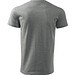 MALFINI T-Shirt Herren Basic, XS, dunkelgrau melliert