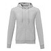 Theron Herren Kapuzenpullover mit Reißverschluss, heather grau, M