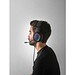 Thorne Headset RGB. Gaming-Kopfhörer mit 2 m Kabel, Mikrofon und RGB-LED-Leuchten aus ABS, Schwarz