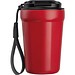 Trinkbecher aus Edelstahl, 350ml , rot