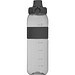 Tritan Trinkflasche mit Silikongriff LUCREZIA, schwarz