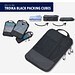 TROIKA BLACK PACKING CUBES Reisetaschen-Set, schwarz