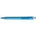 uma® BEAT transparent Druckkugelschreiber, hellblau