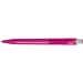 uma® BEAT transparent Druckkugelschreiber, magenta