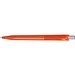 uma® BEAT transparent Druckkugelschreiber, orange