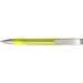 uma® LOOK grip transparent M SI Druckkugelschreiber, gelb