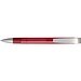 uma® LOOK grip transparent M SI Druckkugelschreiber, rot