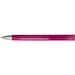 uma® LOOK grip transparent SI Druckkugelschreiber, magenta