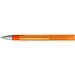 uma® LOOK grip transparent SI Druckkugelschreiber, orange