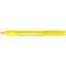 uma® OMEGA grip transparent Druckkugelschreiber, gelb