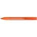 uma® OMEGA grip transparent Druckkugelschreiber, orange