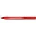 uma® OMEGA grip transparent Druckkugelschreiber, rot
