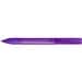 uma® OMEGA grip transparent Druckkugelschreiber, violett