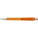 uma® PEPP transparent SI Druckkugelschreiber, orange