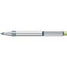 uma® RECYCLED PET PEN ALUMA transparent Druckkugelschreiber, hellgrün