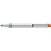 uma® RECYCLED PET PEN ALUMA transparent Druckkugelschreiber, orange