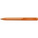 uma® RECYCLED PET PEN CHANGE transparent Drehkugelschreiber, orange