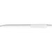 uma® RECYCLED PET PEN FUTURE F Druckkugelschreiber, weiss