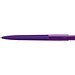 uma® RECYCLED PET PEN PRO K transparent GUM Druckkugelschreiber, dunkelviolett