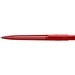 uma® RECYCLED PET PEN PRO transparent Druckkugelschreiber, rot