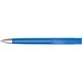 uma® TRINITY transparent SI Druckkugelschreiber, hellblau