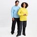 Unisex Sweatshirt mit Rundhalsausschnitt – Klassischer Crewneck, M, HELLBLAU