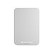 Urban Vitamin Richmond 5000mAh Powerbank aus RCS Plastik/Alu, silber